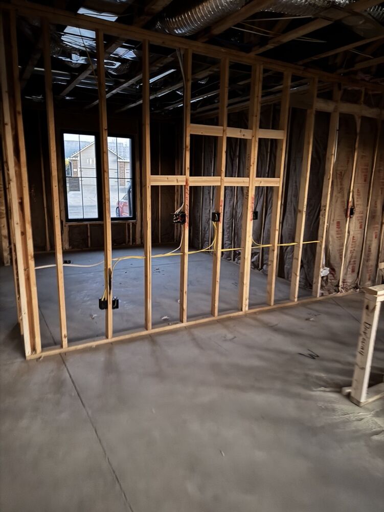 New Tallgrass build, attic bonus room closet shelving in progress